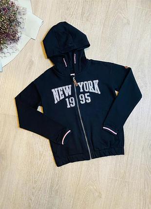 Підліткова спортивна кофта на флісі для дівчинки 146/152 см pepperts