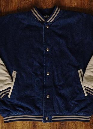 Мужской винтажный тёплый бомбер sierra pacific