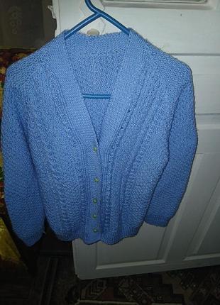 Кофта ручной работы