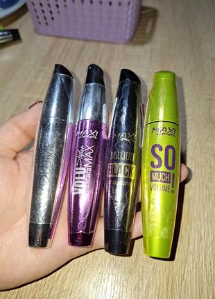 Тушь для ресниц maxi color