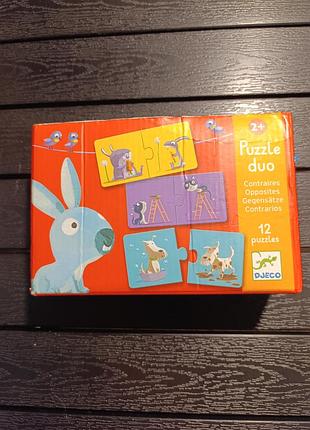 Игра-пазл "противоство" djeco