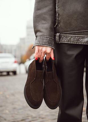 Натуральная кожа замша все размеры ботинки