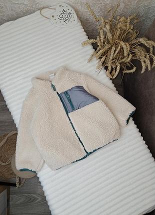 Крута куртка шерпа від hm 1,5-2 роки (86-92)