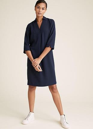 Платье темно-синее, размер л (арт1990)