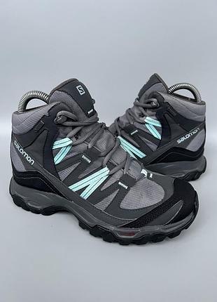 Оригінальні черевики salomon mudstone mid 2 gtx gore-tex 37р.23-23.5см