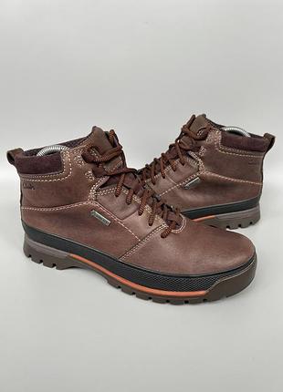 Оригінальні черевики clarks narly trail gtx gore-tex шкіра 41р.26-26.5