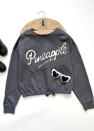 Світшот на флісі pineapple на 12-13 років