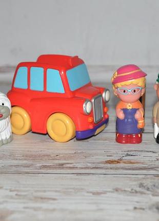 Фирменные редкие игрушечные фигурки человечки мужские семья авто happy land happyland от elc элс mothercare