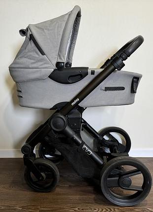 Дитяча коляска mutsy evo 2 bold і комлект аксесуарів до неї