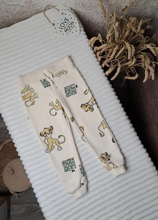 Теплые спортивные штаны с начесом от primark 2-3 года (92-98)