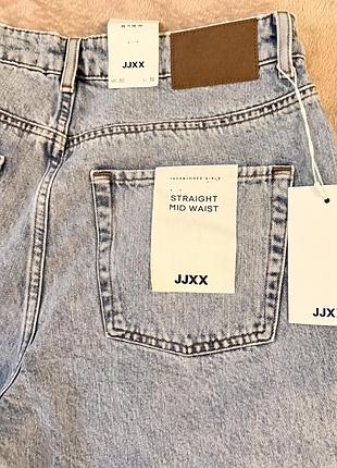 Джинси straight mid waist