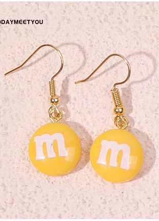 Креативные серьги радужные