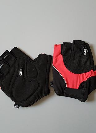 Велосипедные перчатки crivit германия, р. 10 (xl)