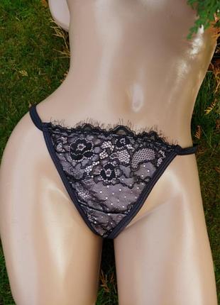 1х/2х трусики кружевные стринги лавовые новые