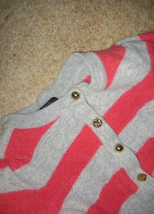 Фирменная ангоровая кофта 8-10лет 2
