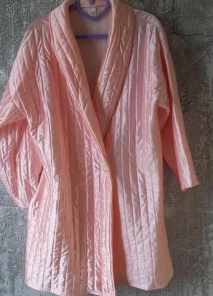 #holland#винтажный стеганый нейлоновый халат #