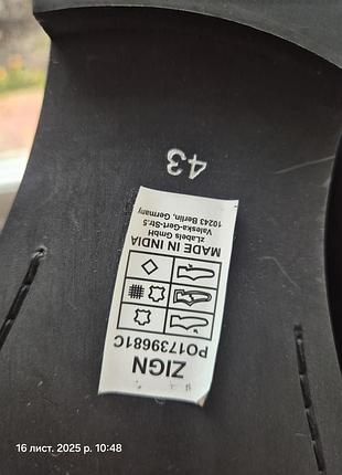 Мужские туфли ботинки zign 3