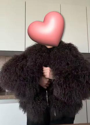 Монгольська хутряна шуба с м