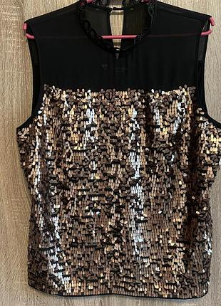 Майка з паєтками. l