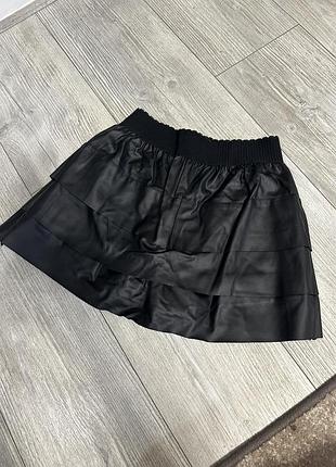 Юбка шорти еко шкіра