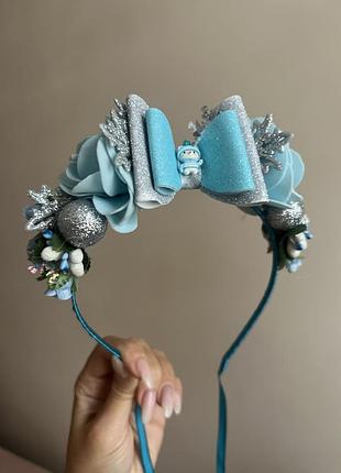 Обруч сніжинка для новорічного костюму, підійде для костюму ельзи