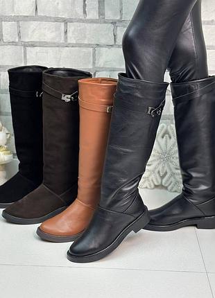 Зимові черевики високі