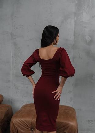 Сукня приталена 3