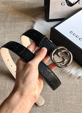 Женский ремень в подарочной коробке gucci