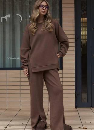 Стильний прогулянковий костюм з ангори двосторонньої ❄️❄️❄️