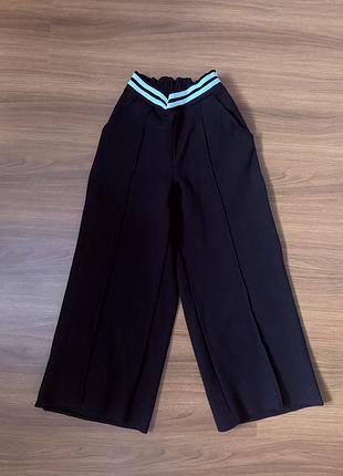 Штани, брюки шкільні, класичні для дівчинки 122 см