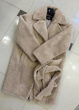 Шуба з альпаки еко бренд