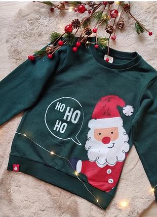 Новогодний свитшот для мальчика