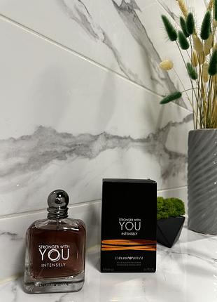 Emporio armani stronger with you intensely