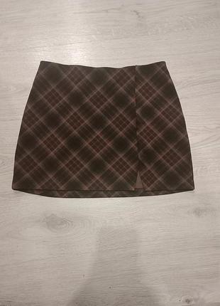 Юбка в клетку