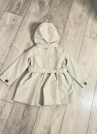 Плащ на дівчинку mothercare 3-4 роки 2