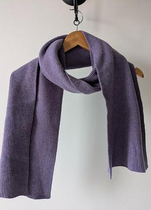 Теплый шарф