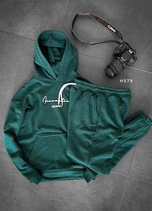 Мужской костюм двойка качественная ткань удобна на осень спортивный костюм