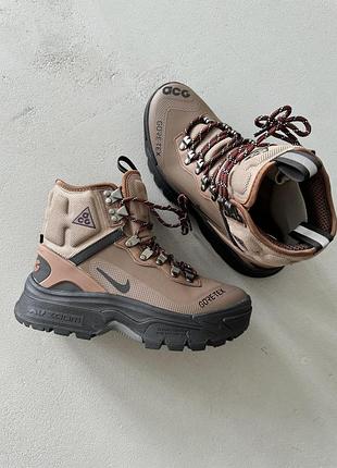 👟 черевики nike acg air zoom gaiadone  gtx gore-tex brown  / наложка bs👟