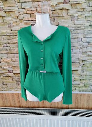 Летний костюмчик в рубчик вискоза трикотаж