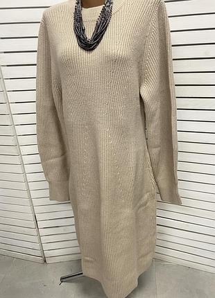 Тепла вʼязана сукня від с до л