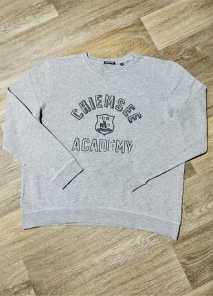 Мужской свитшот / chiemsee / серая кофта / свитер / реглан / чоловічий світшот / светр / джемпер /