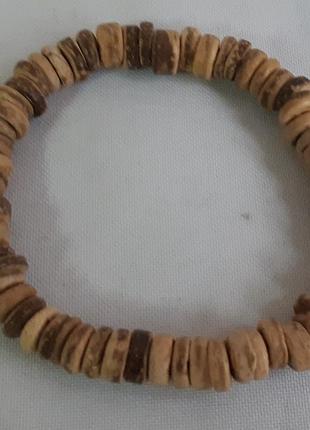 Браслет prettyland зі шкаралупи кокоса