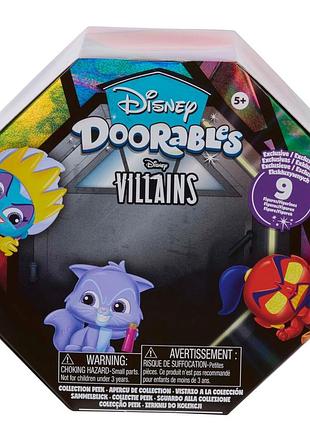 Disney doorables — набір фігурок disney villains collection