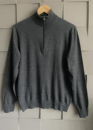 Джемпер чоловічий вовняний  з високим коміром р.м