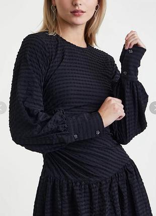 Ganni оригінальна сукня плаття чорне