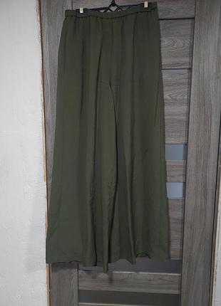 Брюки палаццо на резинке