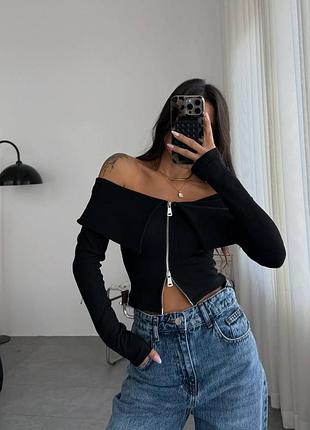 Кофтинка в рубчик