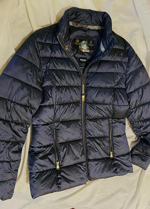 Куртка пуховик (є дефект) barbour 🦢