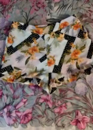 Шорты супер с рюшами