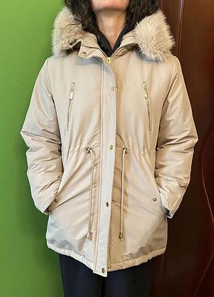 Зимняя парка на девочку-подростка 164 см